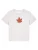 Watapparel Shirt ‘Herbst’  lichtgrijs / oranje / kreeft / zwart