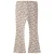 NAME IT MINI gebreide flared legging met sterren – ecru