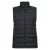 Mountain Warehouse Gewatteerd gilet met imitatiebont voor heren (Zwart)