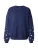 JDY Sweatshirt ‘JDYMesa’  nachtblauw / wit