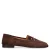 Manfield suède loafers bruin