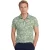 Poloshirt New Zealand groen bladeren print katoen
