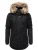 Ragwear Winterparka ‘Tawny Short’  zwart