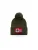 NAPAPIJRI Muts ‘Semiury 5’  olijfgroen / rood / zwart / wit