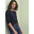 Basic Shirt met boothals