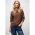 Street One Dames Basis Dolman-trui in Bruin