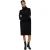 Vero Moda Gebreide jurk met col voor dames (Zwart)