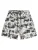 Karl Lagerfeld Zwemshorts  zwart / wit