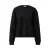 Dames Katoenen Gemêleerde Casual Crop Sweatshirt s.Oliver