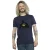 DC Comics Heren Batman Schaduwverf T-Shirt (Marineblauw)