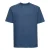 Russell Heren Klassiek Ringspun Katoen T-Shirt (Indigoblauw)