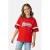 Cars T-shirt met backprint rood