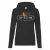 Dames Hoodie Fruit of the Loom Vintage Logo Print