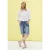 Cecil Dames Slim Fit denim shorts in Blauw