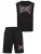 Tapout Joggingpak ‘Dorrisa’  bloedrood / zwart / wit