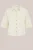 WE Fashion – Dames seersucker blouse met streep – Curve – Regular fit – Lichtgeel – Katoen – Plus Size