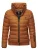 Marikoo dames gewatteerde jas Poisen met hoge kraag & teddyfleece zakken
