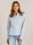 IVY BEAU Vien Tops – PowderBlue/Off white