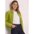 Corduroy jack met kraag en ritssluiting