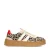 POSH by Poelman Lilly sneakers met panterprint ecru/zwart/rood