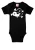 LOGOSHIRT Rompertje/body ‘Peanuts Snoopy-Print’  zwart / wit