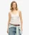 Superdry Vrouwen Essential Camitopje met Kanten Boord Wit