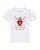 watabout.kids Shirt ‘Love and flex’  mosterd / rosa / rood / wit