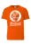 LOGOSHIRT Shirt  donkeroranje / wit