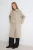 TRENDYOLMİLLA Dames Grijs Effen Lang Oversized Jassen
