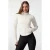 TRENDYOLMİLLA Dames Ecru Effen Getailleerd Sport Blazers
