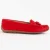Purapiel Mocassin Meilis3 Rood