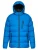 Ombre Winterjas  blauw