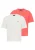 Williot Shirt  zalm roze / wit