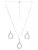 AVANT-GARDE PARIS Sieraden set ‘Filipaa’  zilver