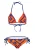 BECO the world of aquasports Bikini ‘Inka Graphic’  blauw / oranje