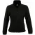 SOLS Dames/dames North Full Zip Fleece Jacket (Zwart)