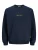 JACK & JONES Sweatshirt ‘JORNorrebro’  nachtblauw / oranje