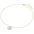 Valero Pearls Ketting  goud / wit