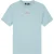 Malelions Men Split T-Shirt | Light Blue/Coral