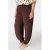 MS Mode ballon broek Plus Size – bruin