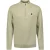 No Excess Pullover Half Zipper Solid Knit Smoke