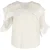 Chloé Overlay gestreepte blouse van witte zijde