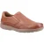 Hush Puppies Aaron Leren Mannen Bruine Loafers