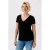 Noppies maternity ribgebreid zwangerschapsshirt Sanson zwart