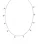PURELEI Ketting ‘Nani’  zilver / transparant