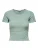 ONLY Shirt ‘ONLEmma’  pastelgroen / wit