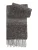 IRO Sjaal ‘BEBA’  grijs / aardetinten