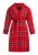faina Tussenmantel  rood / zwart / offwhite