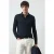 Mango Man wollen regular fit polo – marine