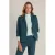 Yest travelstof regular blazer petrol